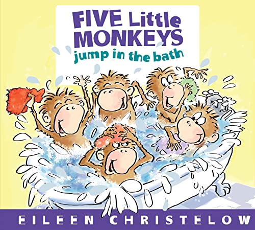 Stock image for Five Little Monkeys Jump in the Bath (Five Little Monkeys Story) for sale by WorldofBooks