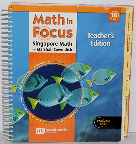 Math in Focus: Singapore Math, Book B Grade 1: Teacher's Edition (9780547875750) by [???]