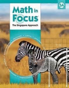 Stock image for Math in Focus: Singapore Math, Book a Grade 5 for sale by SecondSale