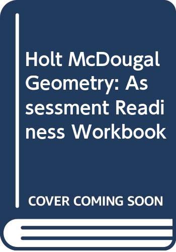 Imagen de archivo de Houghton Mifflin Harcourt Geometry: Student Common Core Assessment Readiness Workbook (2013 Copyright) a la venta por ~Bookworksonline~