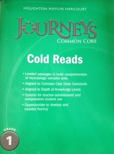 9780547893884: Journeys Cold Reads Grade 1 (Houghton Mifflin Harcourt Journeys)