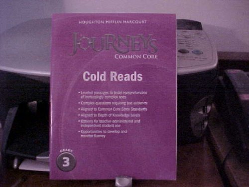 Stock image for Journeys: Cold Reads Grade 3 for sale by Wonder Book