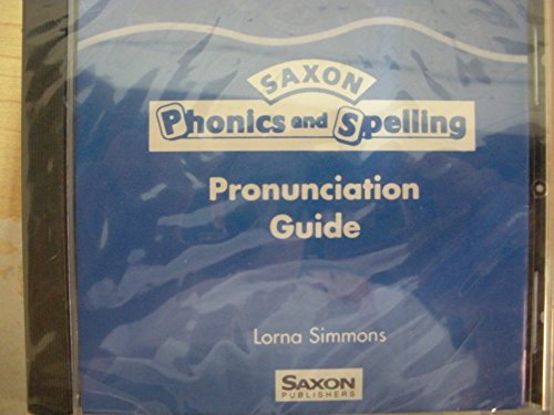 Imagen de archivo de Saxon Phonics And Spelling: Pronunciation Guide On CD-ROM: Original Wraps (2012 Copyright) a la venta por ~Bookworksonline~