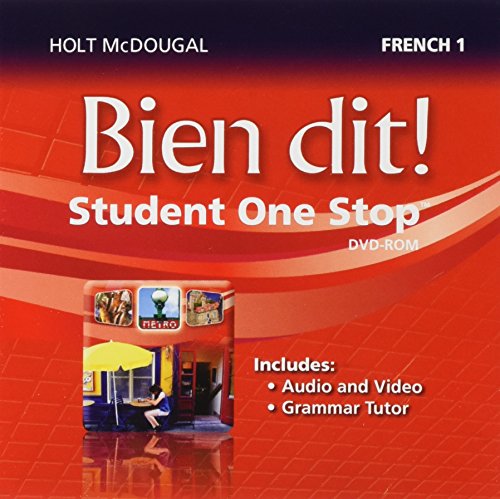Stock image for Student One Stop DVD-ROM Level 1 2013 (Bien dit!) (French Edition) for sale by Wizard Books