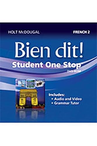 Student eEdition DVD-ROM Level 2 2013 (Bien dit!) (French Edition) (9780547897318) by Holt Mcdougal