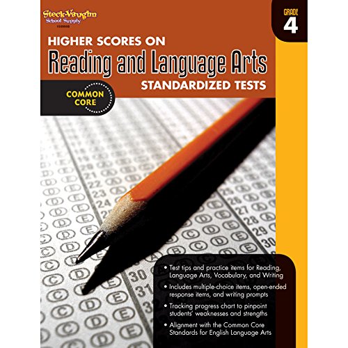 Stock image for Higher Scores on Standardized Tests for Reading and Language Arts Grade 4 (Common Core) for sale by HPB-Diamond