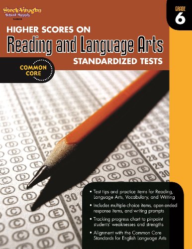 Stock image for Higher Scores on Standardized Tests for Reading and Language Arts Grade 6 (Steck Vaughn) for sale by HPB-Red