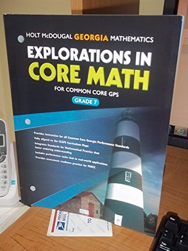 Stock image for Explorations in Core Math: Common Core GPS Student Edition Grade 7 2014 for sale by Gulf Coast Books