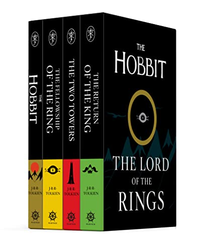 Beispielbild fr The Hobbit and The Lord of the Rings Boxed Set: The Fellowship / The Two Towers / The Return of the King zum Verkauf von BooksRun