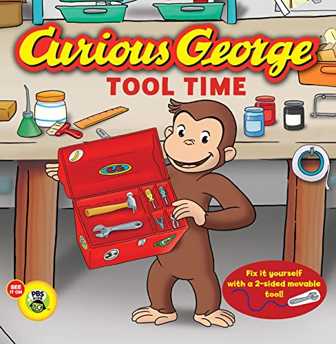 Imagen de archivo de Curious George Tool Time (Cgtv Board Book) a la venta por WorldofBooks