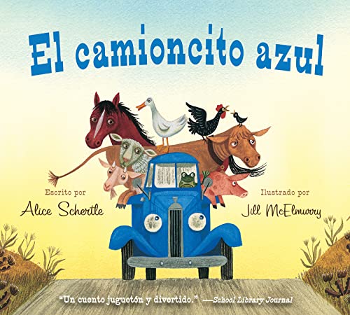 Stock image for El Camioncito Azul Little Blue for sale by SecondSale