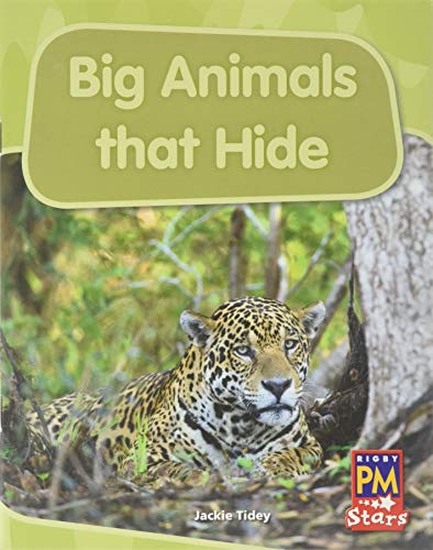 Beispielbild fr Rigby PM Stars : Individual Student Edition Blue (Levels 9-11) Big Animals That Hide zum Verkauf von Better World Books
