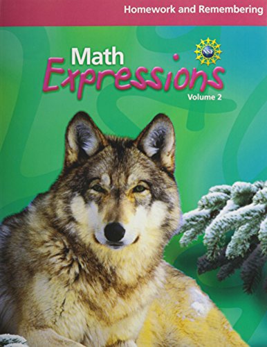 Stock image for Houghton Mifflin Harcourt Math Expressions California Homework and Remembering Workbook, Volume 2 Grade 6 for sale by TextbookRush