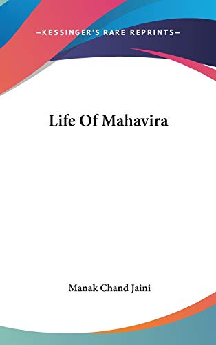 9780548150818: Life of Mahavira