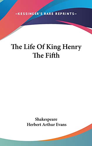 9780548208960: The Life Of King Henry The Fifth