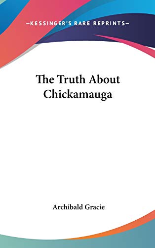 Beispielbild fr The Truth About Chickamauga zum Verkauf von Martin Nevers- used & rare books