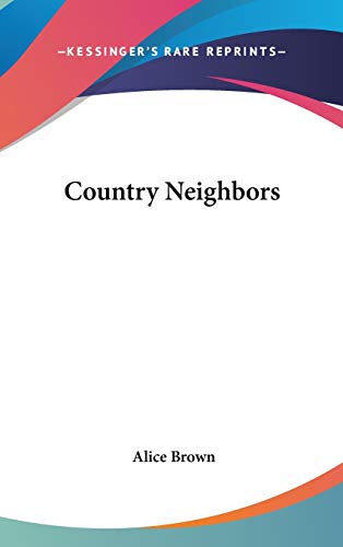 9780548417546: Country Neighbors