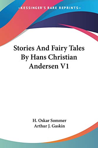 9780548507841: Stories And Fairy Tales By Hans Christian Andersen V1