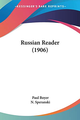 9780548803479: Russian Reader (1906)