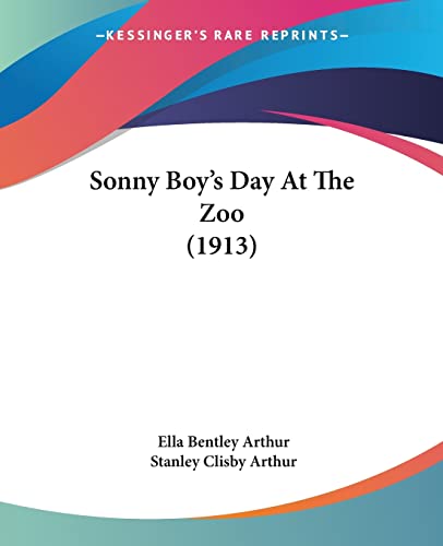 Imagen de archivo de Sonny Boy's Day At The Zoo (1913) a la venta por California Books