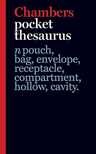 Stock image for Chambers Pocket Thesaurus for sale by WorldofBooks