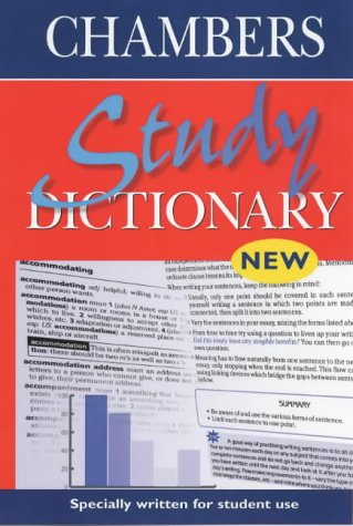 Chambers Study Dictionary (9780550100443) by [???]