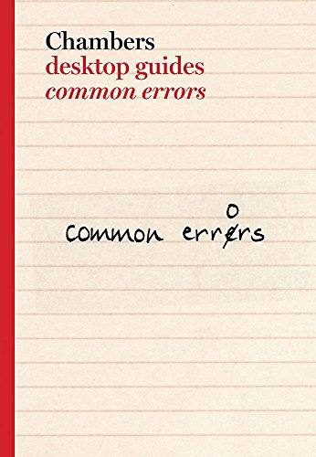 Imagen de archivo de Common Errors a la venta por Better World Books