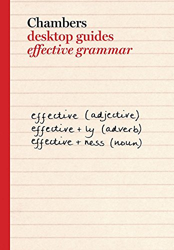 Beispielbild fr Chambers Desktop Guides: Effective Grammar zum Verkauf von WorldofBooks