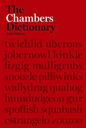 9780550101853: The Chambers Dictionary (10th Ed)