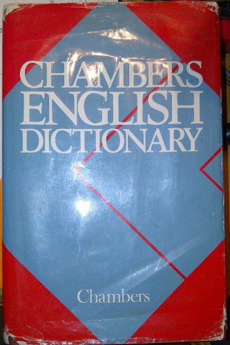 Imagen de archivo de Chambers English Dictionary a la venta por AwesomeBooks