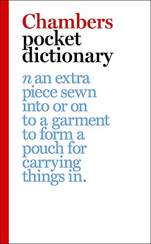 Stock image for Chambers Pocket Dictionary, 2nd edition for sale by WorldofBooks