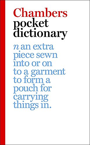 Stock image for Chambers Pocket Dictionary for sale by Better World Books Ltd