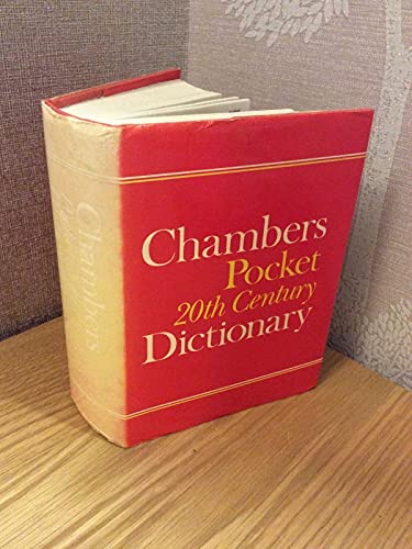 Stock image for Chambers Pocket Twentieth-century Dictionary for sale by Hamelyn