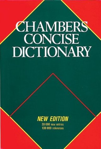 Imagen de archivo de Chambers Concise Dictionary a la venta por AwesomeBooks