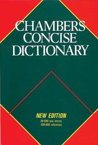 Stock image for Chambers Concise Dictionary for sale by WorldofBooks