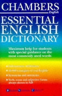 Imagen de archivo de Chambers Essential English Dictionary a la venta por WorldofBooks