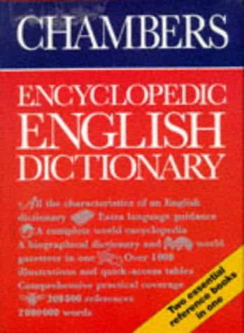Imagen de archivo de Chambers Encyclopedic English Dictionary: Thumb Indexed Edition a la venta por AwesomeBooks