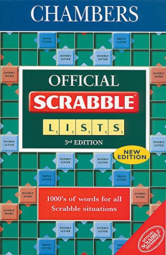 9780550120014: Chambers Official Scrabble Lists