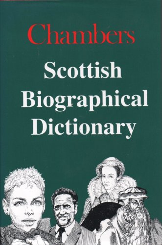 Beispielbild fr Chambers Scottish Biographical Dictionary zum Verkauf von WorldofBooks