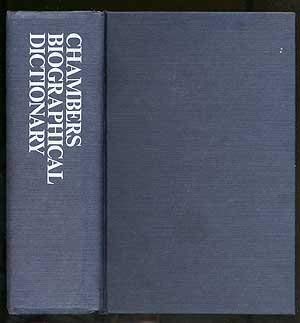 Chambers Biographical Dictionary (9780550180131) by J.O. & Collocott T.C. Thorne