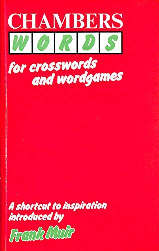 Imagen de archivo de Chambers words for crosswords and wordgames a la venta por Wonder Book