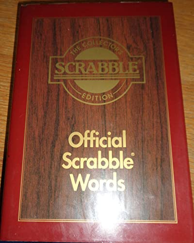 Imagen de archivo de Official Scrabble Words a la venta por AwesomeBooks