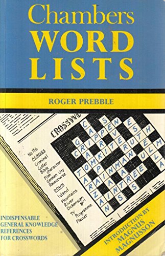 Stock image for Chambers Word Lists for sale by WorldofBooks