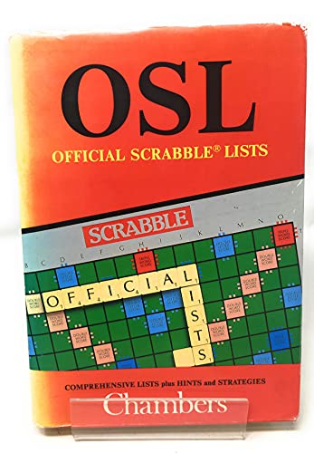 Stock image for OSL: Official Scrabble Lists for sale by AwesomeBooks