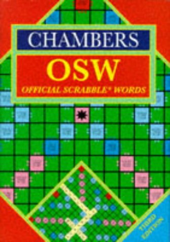 Beispielbild fr Chambers Official Scrabble Words zum Verkauf von AwesomeBooks