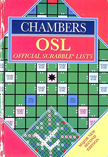 Beispielbild fr Chambers Official Scrabble Lists zum Verkauf von WorldofBooks