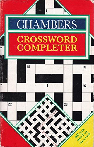 Chambers Crossword Completer (9780550190512) by Chambers
