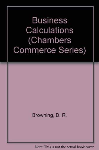 Stock image for Bookkeeping and accounts (Chambers Commerce Series) for sale by Simply Read Books