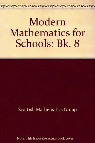 Beispielbild fr Modern Mathematics for Schools: Bk. 8 zum Verkauf von WorldofBooks