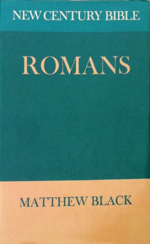9780551004474: Romans (New Century Bible)